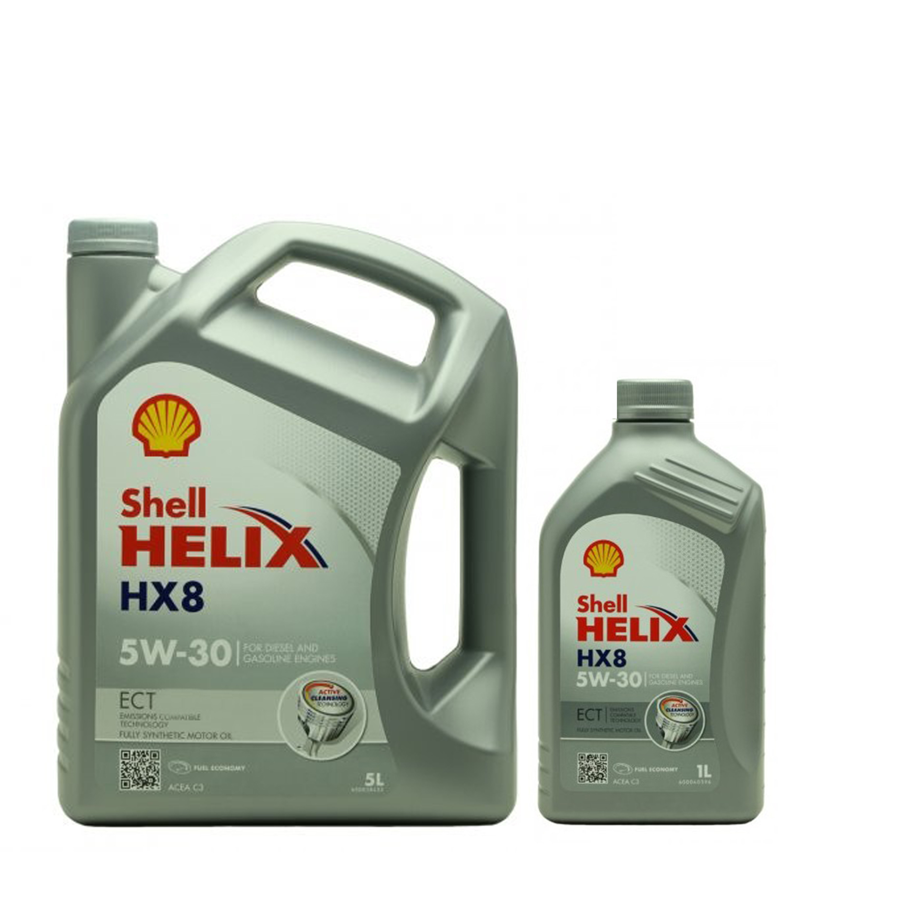 Shell Helix HX8 ECT 5W-30 Motoröl 5l Kanister + 1l Flasche